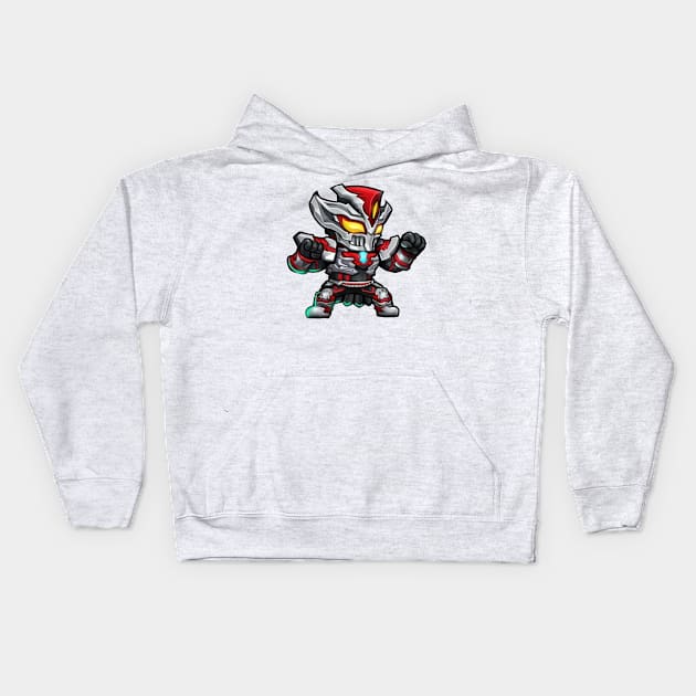 Ultraman Trigger Kids Hoodie by mprokolo corgi